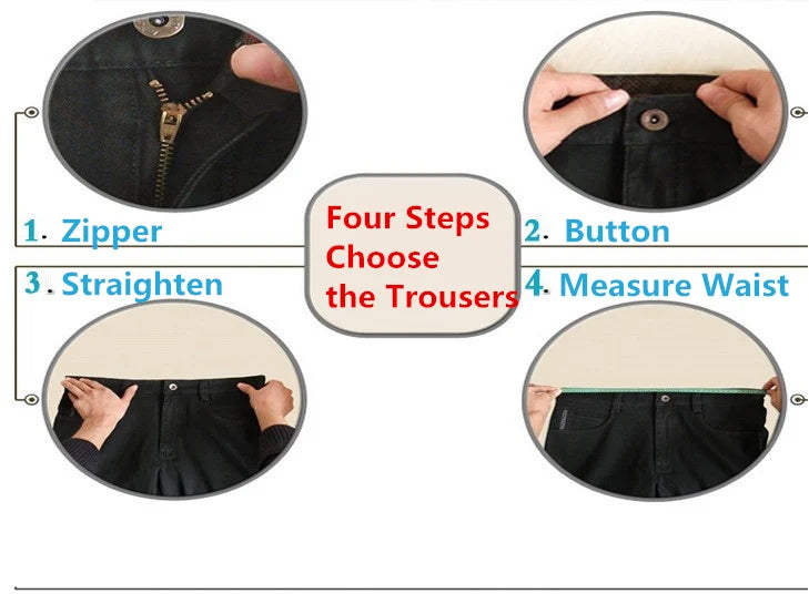 MRMT 2025 Brand Men's Trousers Middle-aged Men Trousers Casual Loose Thin Pants for Male Straight High Waist Man Trouser Pant