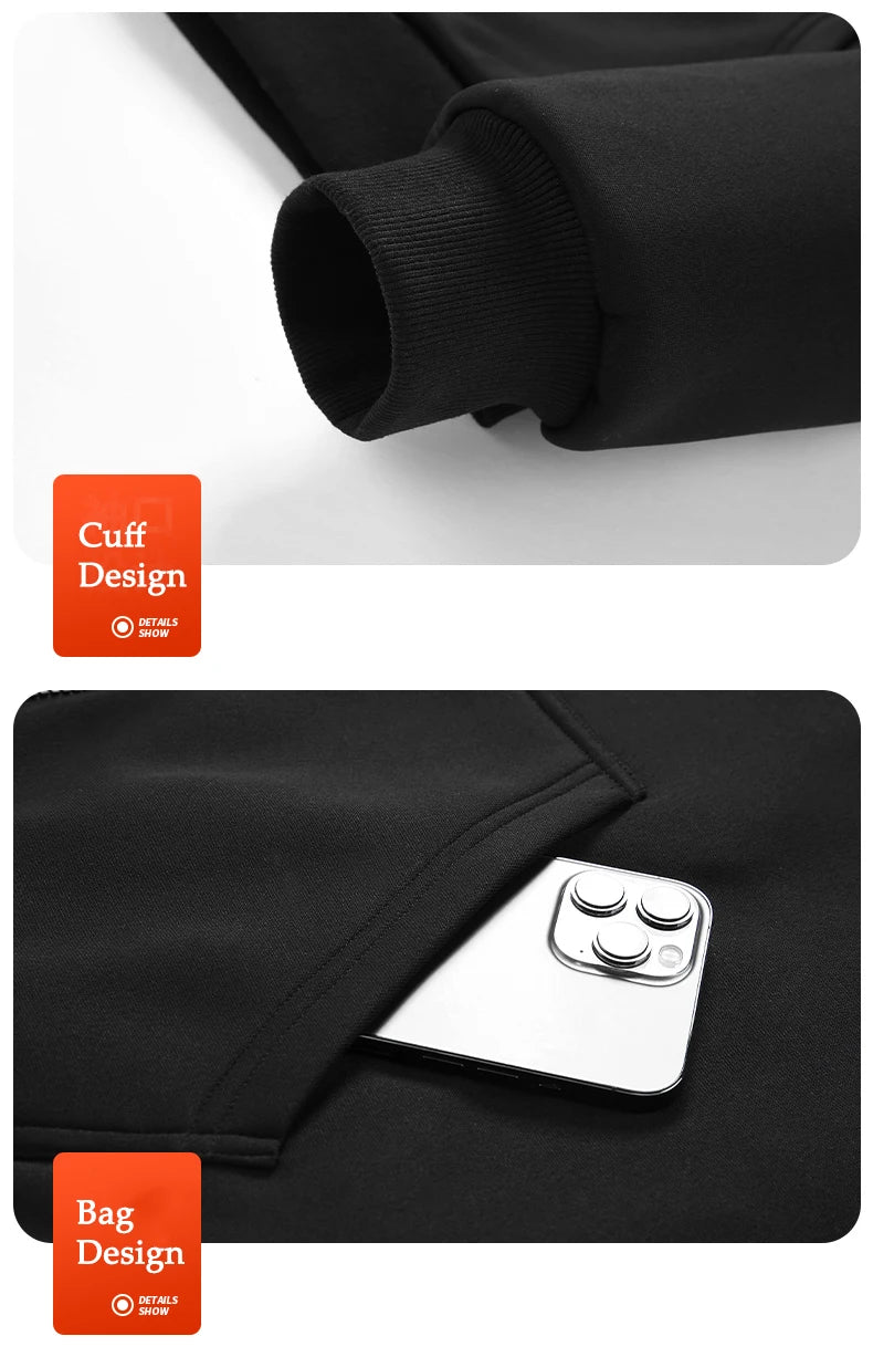 Winter Hoodie Jacket That Will Heat Windproof 17 Zones Electric Heated Hoodies Jackets Male Zipper Hoodie Winter Warm Sweatshirt