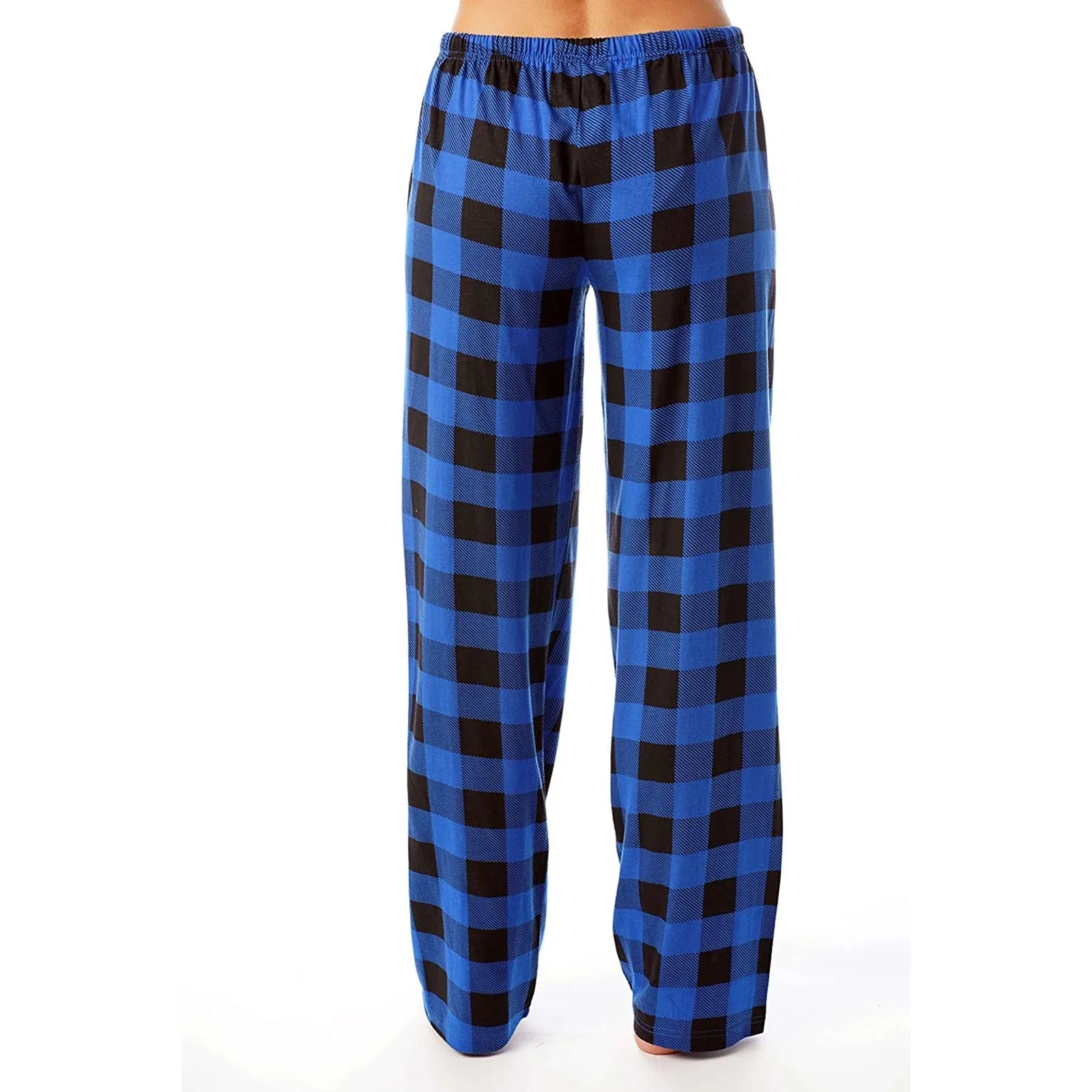 Women Pants Plaid Cotton Loose Ladies Pajama Pants Pyjama Trousers Men Sleep Bottoms Lounge Wear Sleep Lounge Pants Bottoms