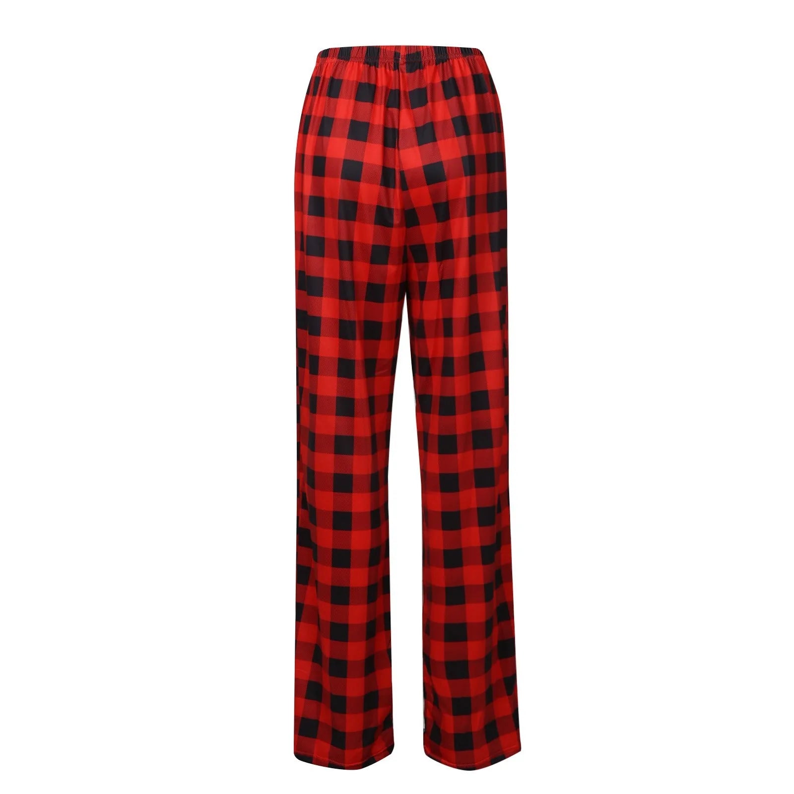 Women Pants Plaid Cotton Loose Ladies Pajama Pants Pyjama Trousers Men Sleep Bottoms Lounge Wear Sleep Lounge Pants Bottoms