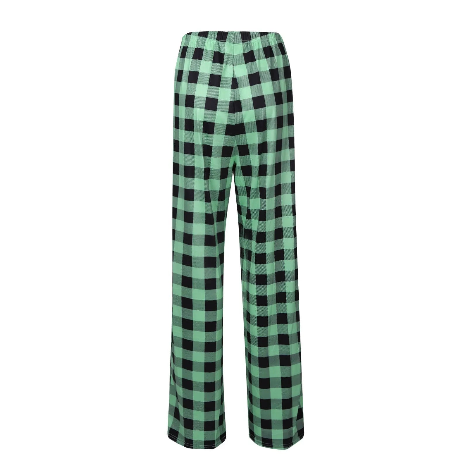 Women Pants Plaid Cotton Loose Ladies Pajama Pants Pyjama Trousers Men Sleep Bottoms Lounge Wear Sleep Lounge Pants Bottoms