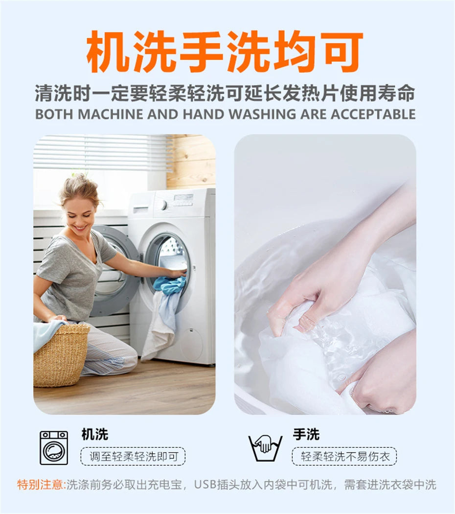 USB Heating Hoodie Men Hooded Heating Knitted Sweatshirt 17 Zones Electric Heated Hoodies Autumn Winter Warm Hoodies Male