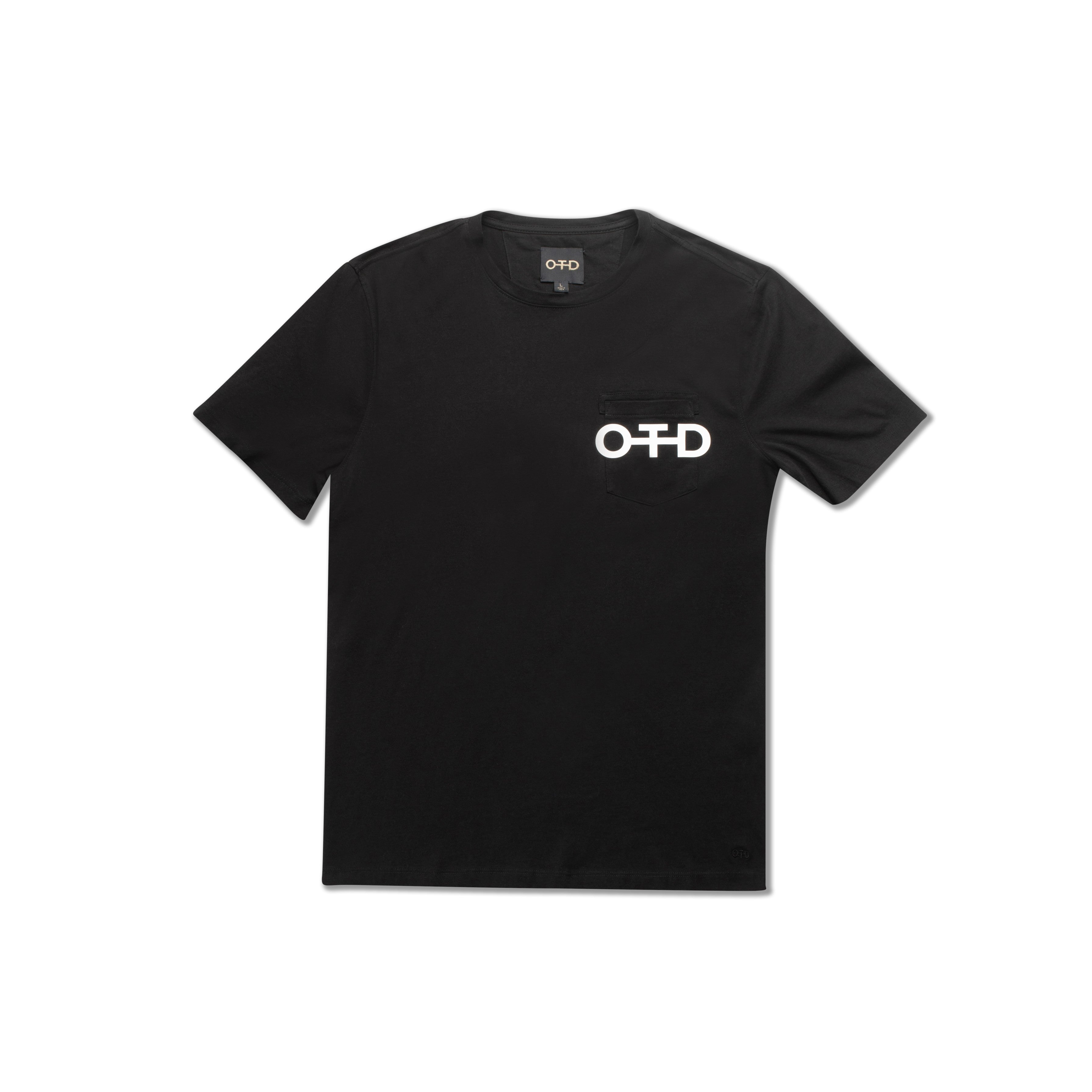 Graphic OTD Pocket Tee (Black)